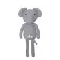 Preview: JaBaDaBaDo N0160 ✔️ Baby Kuscheltier Elefant in grau ✔️ personalisierter Elefant